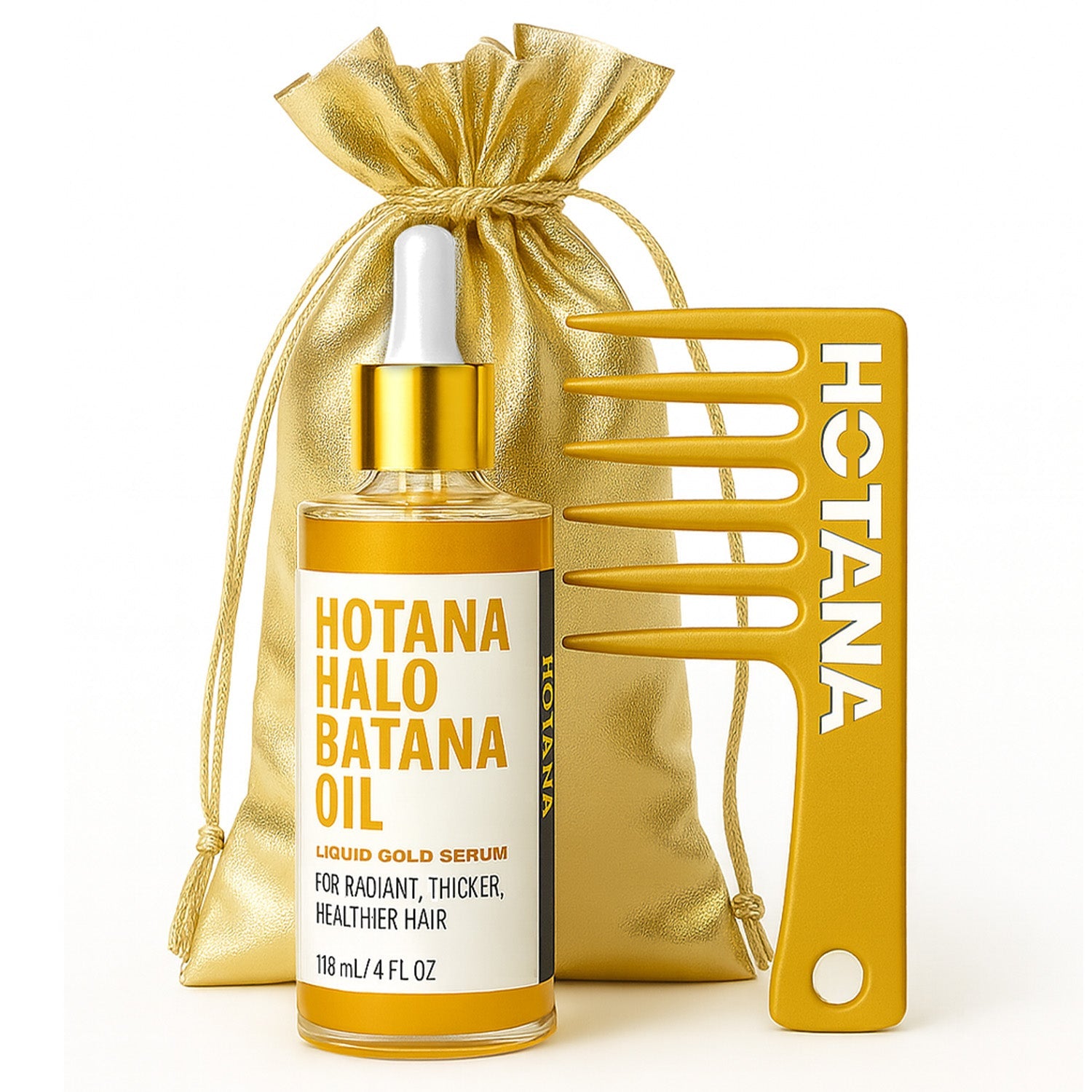Hotana Halo Batana Oil Gift Set