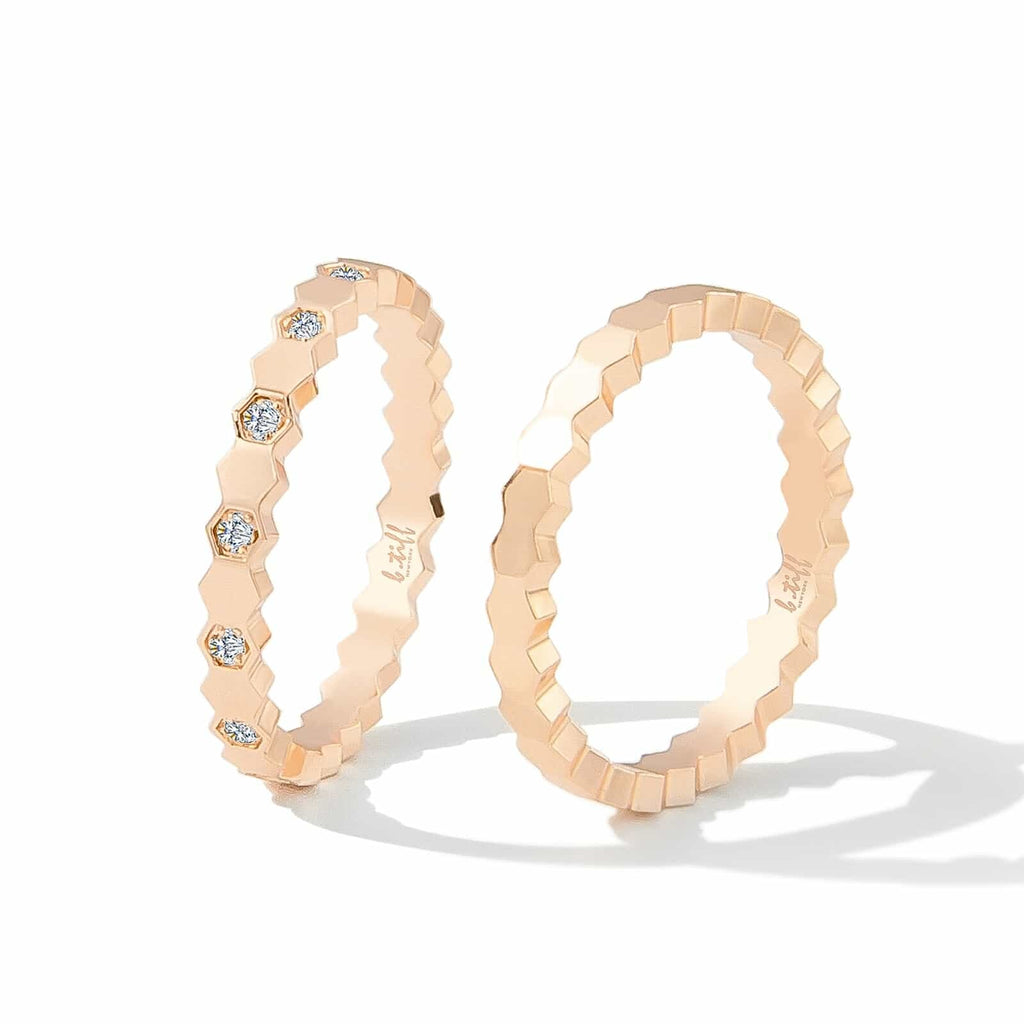RG109RG B.Tiff Rose Gold Mon Rêve Ring